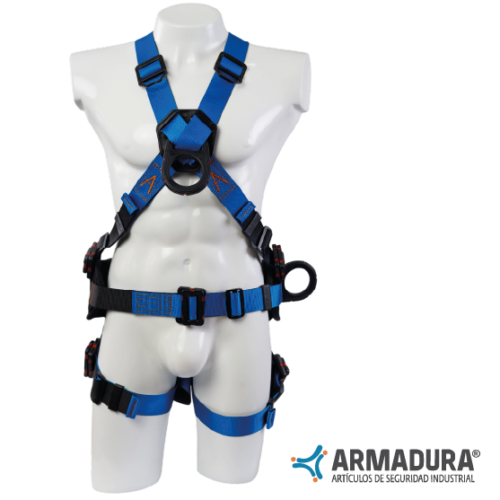 ARNÉS DIELÉCTICO MULTIPROPÓSITO CON FAJA LUMBAR REF A – 0350 DL ARMADURA