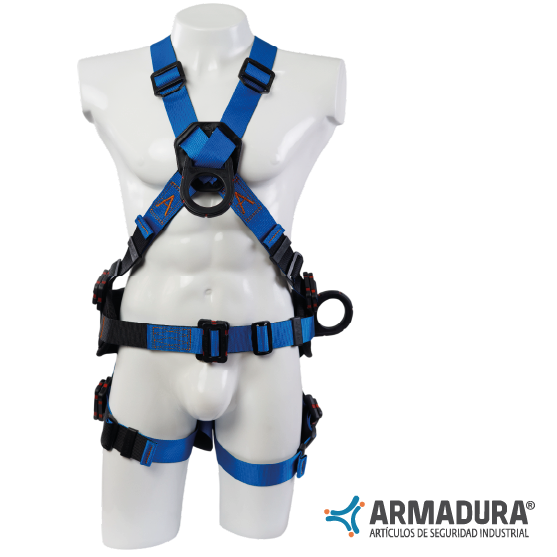 ARNÉS DIELÉCTICO MULTIPROPÓSITO CON FAJA LUMBAR REF A – 0350 DL ARMADURA