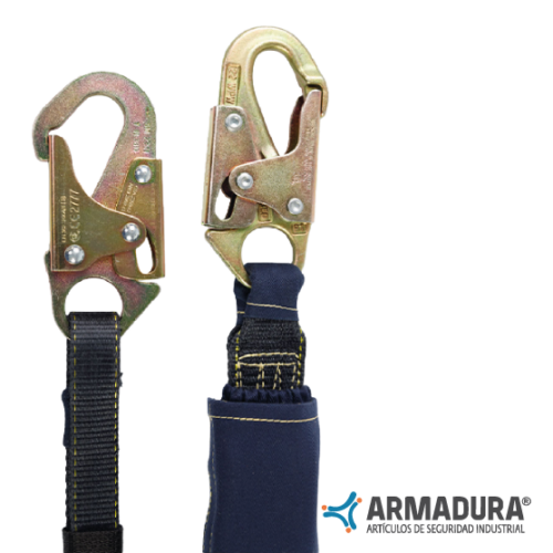 ESLINGA SENCILLA EN REATA IGNIFUGA GRADUABLE CON ABSORBEDOR DE IMPACTO ARMADURA REF. A0359GK