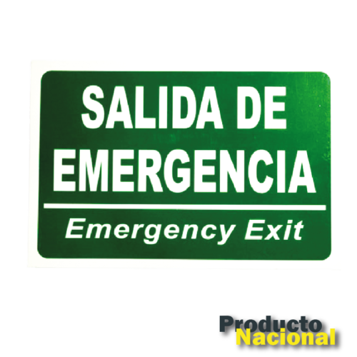 AVISO EN POLIESTIRENO C40 FOTOLIMINISCENTE