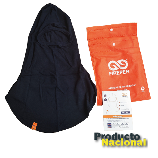 BALACLAVA (CAPUCHA) PROTECCIÓN ARCO ELÉCTRICO 17 CALORIAS FIREPER