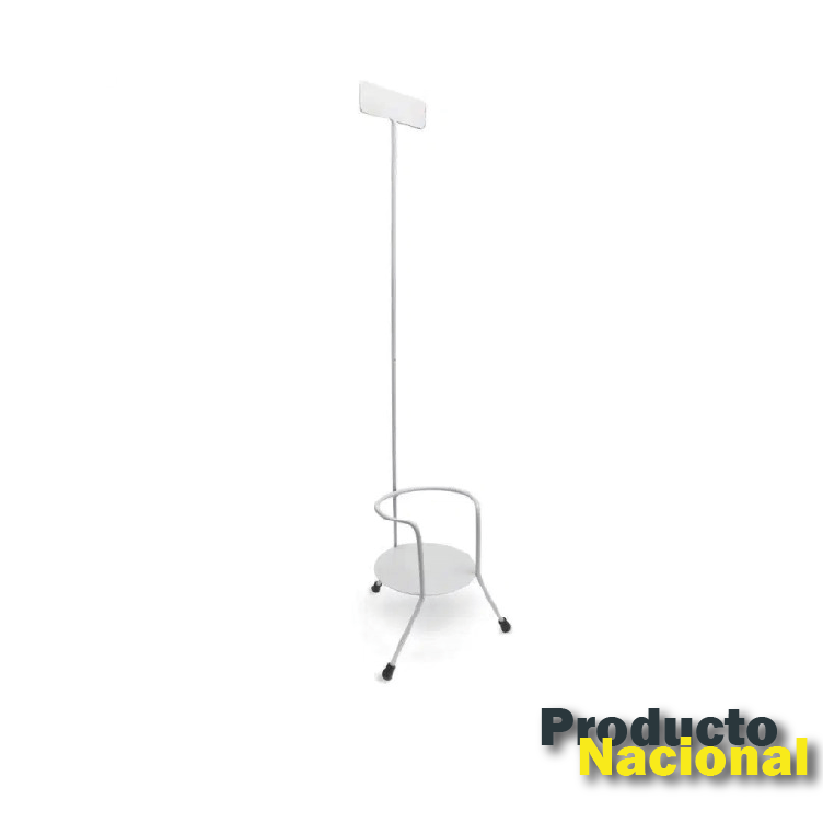 CANASTILLA DE PISO BLANCA PARA EXTINTOR 10 Y 20 LIBRAS ABC