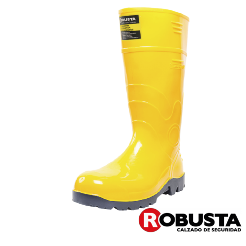 BOTA DE SEGURIDAD EN PVC GUERRERA RH ROBUSTA