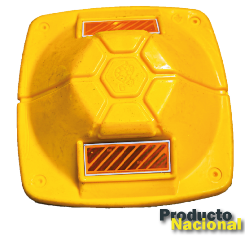 BOYA PLÁSTICA AMARILLA TIPO TORTUGA
