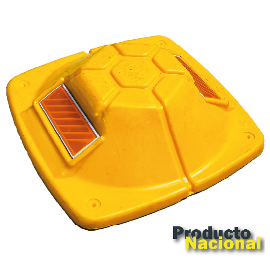 BOYA PLÁSTICA AMARILLA TIPO TORTUGA