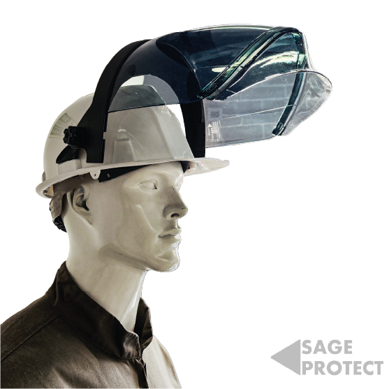 CARETA ARCO ELÉCTRICO 16 CALORÍAS SAGE PROTECT PARA INSERTAR A CASCO