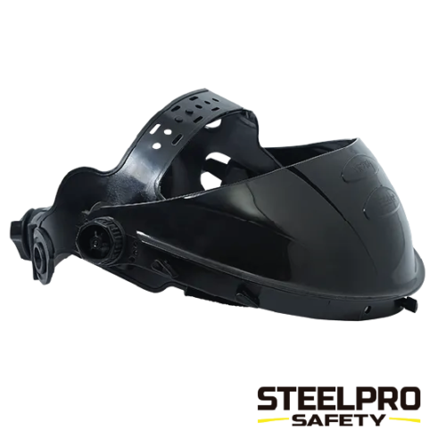 CASQUETE NEGRO AJUSTABLE ROCKET STEELPRO
