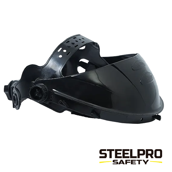 CASQUETE NEGRO AJUSTABLE ROCKET STEELPRO