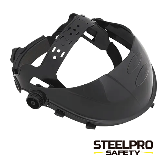CASQUETE NEGRO AJUSTABLE ROCKET STEELPRO