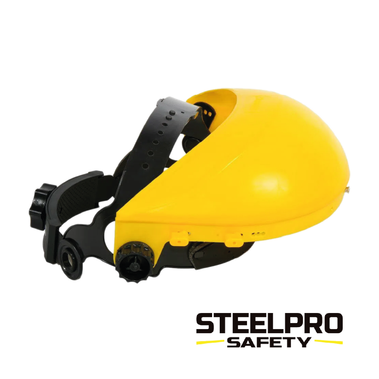 CASQUETE PORTAVISOR CON RATCHET STEELPRO