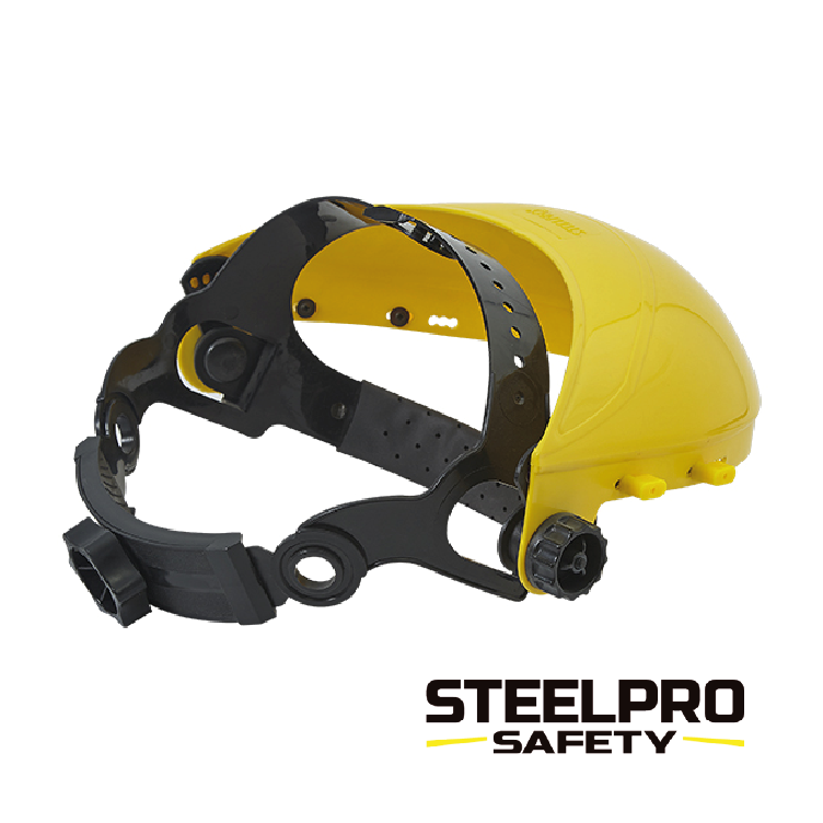 CASQUETE PORTAVISOR CON RATCHET STEELPRO