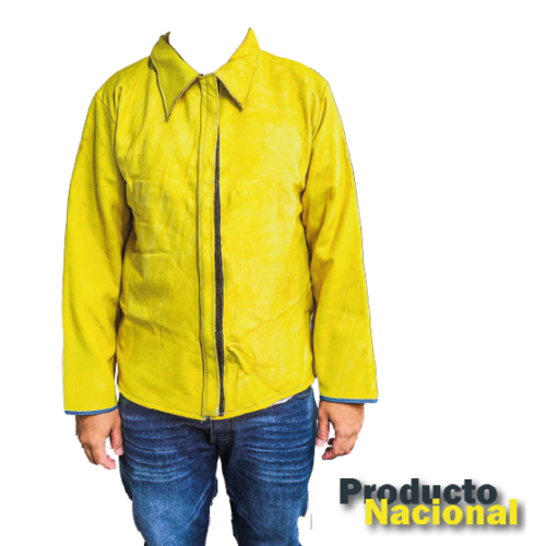 CHAQUETA EN VAQUETA