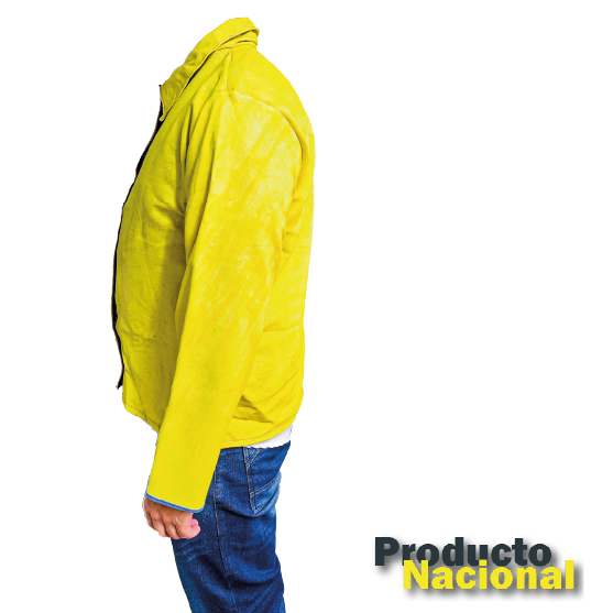 CHAQUETA EN VAQUETA