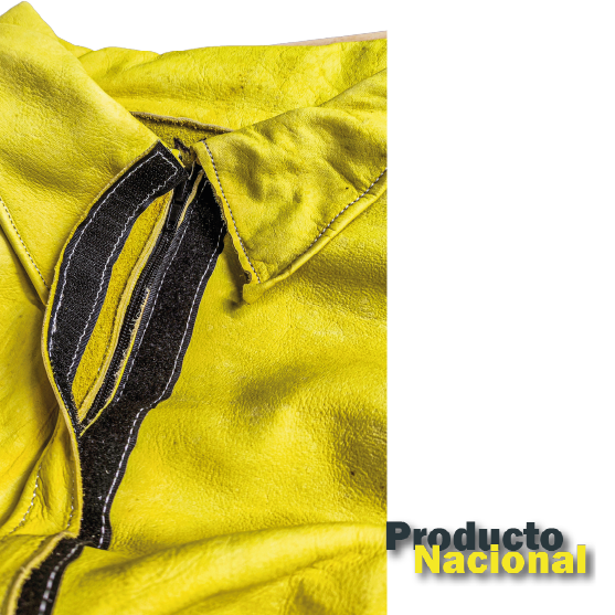 CHAQUETA EN VAQUETA