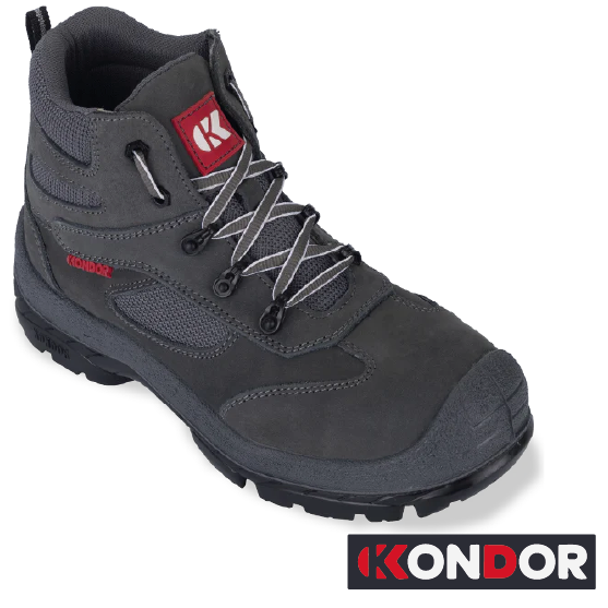 BOTA DE SEGURIDAD DAKAR COLOR GRIS KONDOR