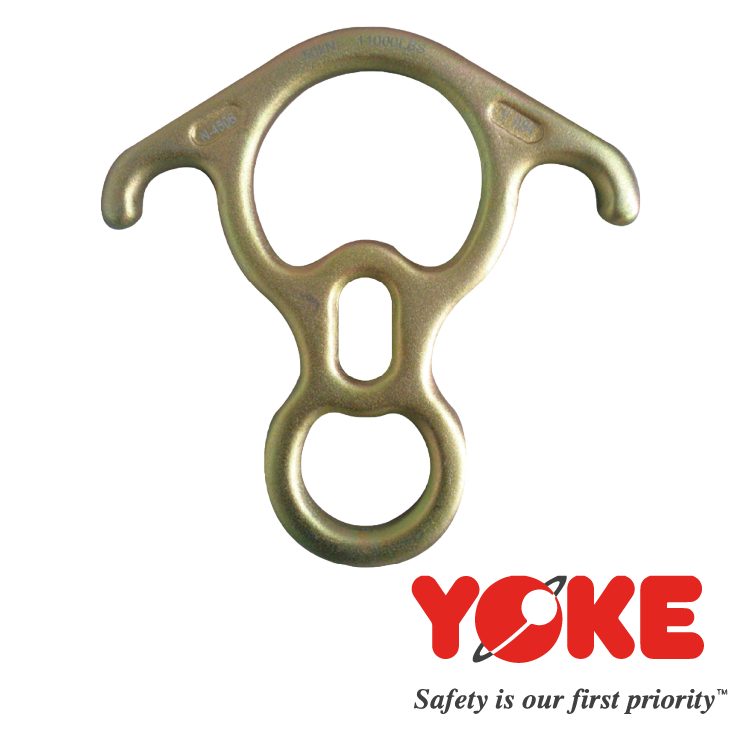 DESCENDEDOR EN 8 MATERIAL EN ACERO YOKE
