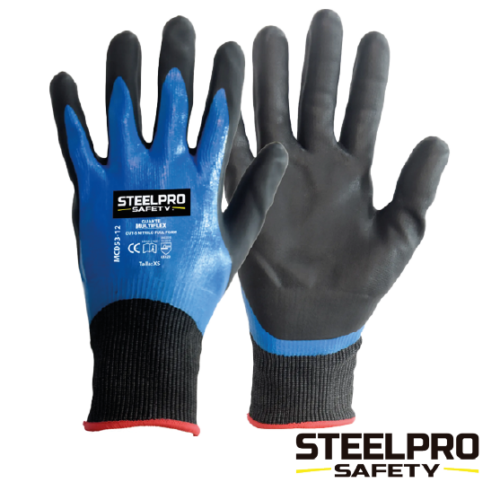 GUANTE MULTIFLEX CUT – 5 NITRILO FULL FOAM STEELPRO