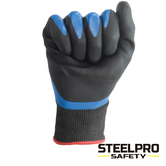 GUANTE MULTIFLEX CUT – 5 NITRILO FULL FOAM STEELPRO