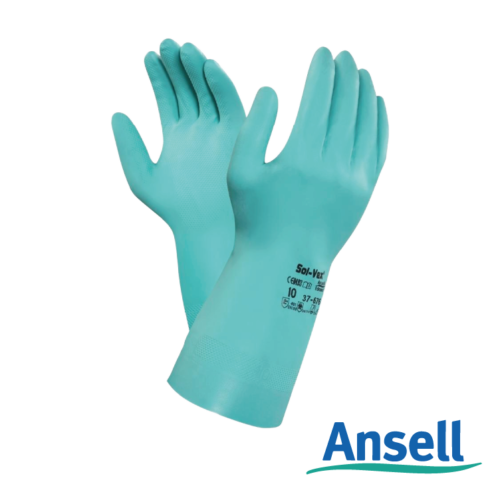 GUANTE NITRILO 13 PULGADAS SOLVEX 37-175 ANSELL