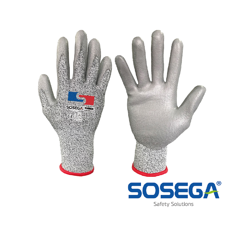 GUANTE THREE ANTICORTE SOSEGA