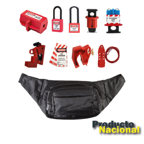 KIT BLOQUEO Y ETIQUETADO ELECTRICISTA