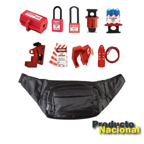KIT BLOQUEO Y ETIQUETADO ELECTRICISTA
