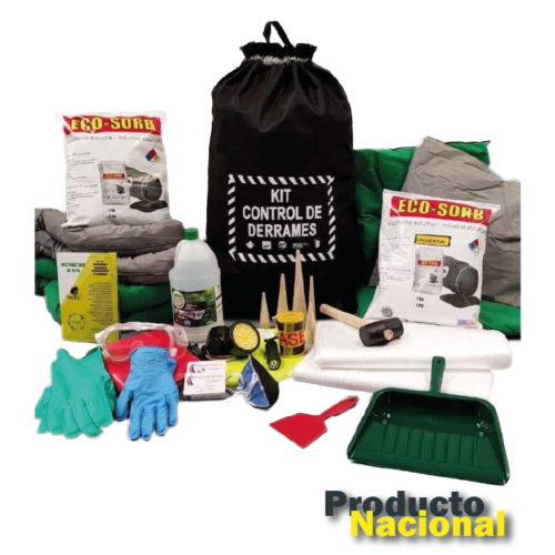 KIT CONTROL DE DERRAMES 5 GALONES EN MALETÍN
