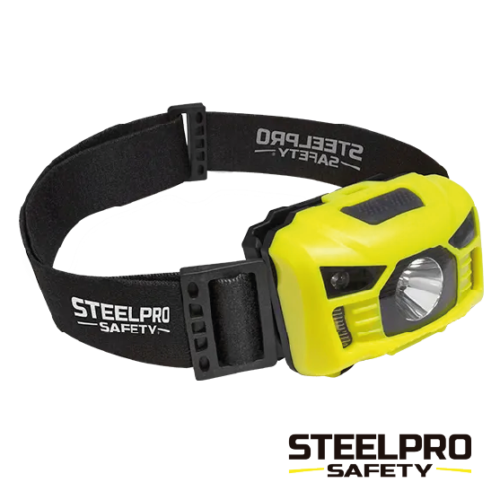 LINTERNA SENSOR X LED BANDA ANTIDESLIZANTE STEELPRO