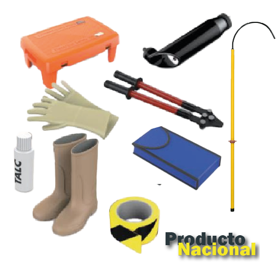 MALETA ELECTRO SOCORRO (SALVAMENTO ELÉCTRICO) 36000V CLASE 4