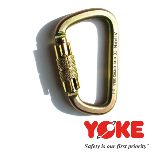 MOSQUETÓN EN ACERO N-252 G YOKE