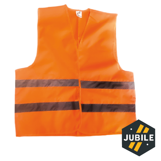 CHALECO REFLECTIVO BÁSICO NARANJA JUBILE