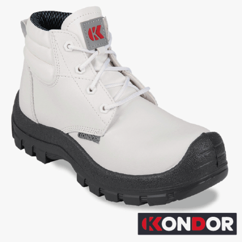 BOTA DE SEGURIDAD JUMBO BLANCA KONDOR