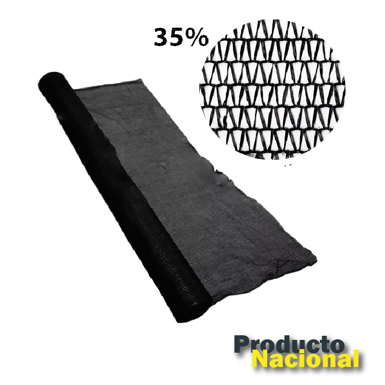 POLISOMBRA NEGRA AL 35% (ROLLO 4 X 100 M)