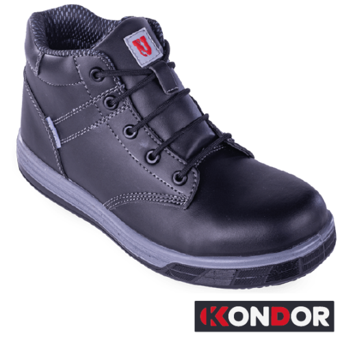 BOTA TENIS URBAN SEGURIDAD NEGRO KONDOR
