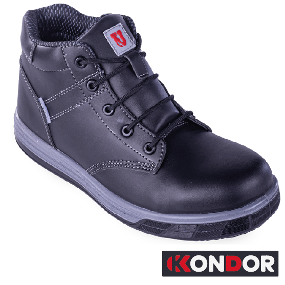 BOTA TENIS URBAN SEGURIDAD NEGRO KONDOR