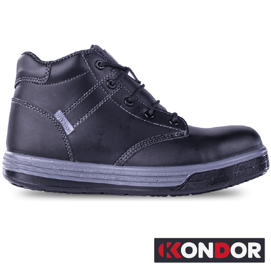 BOTA TENIS URBAN SEGURIDAD NEGRO KONDOR