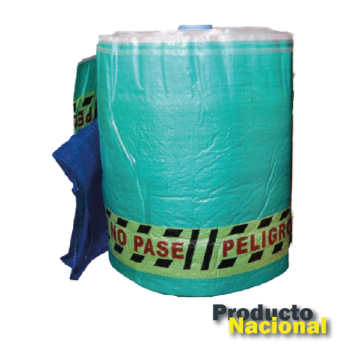 TELA CERRAMIENTO ENSAMBLADA AZUL (ROLLO 2 X 100M)