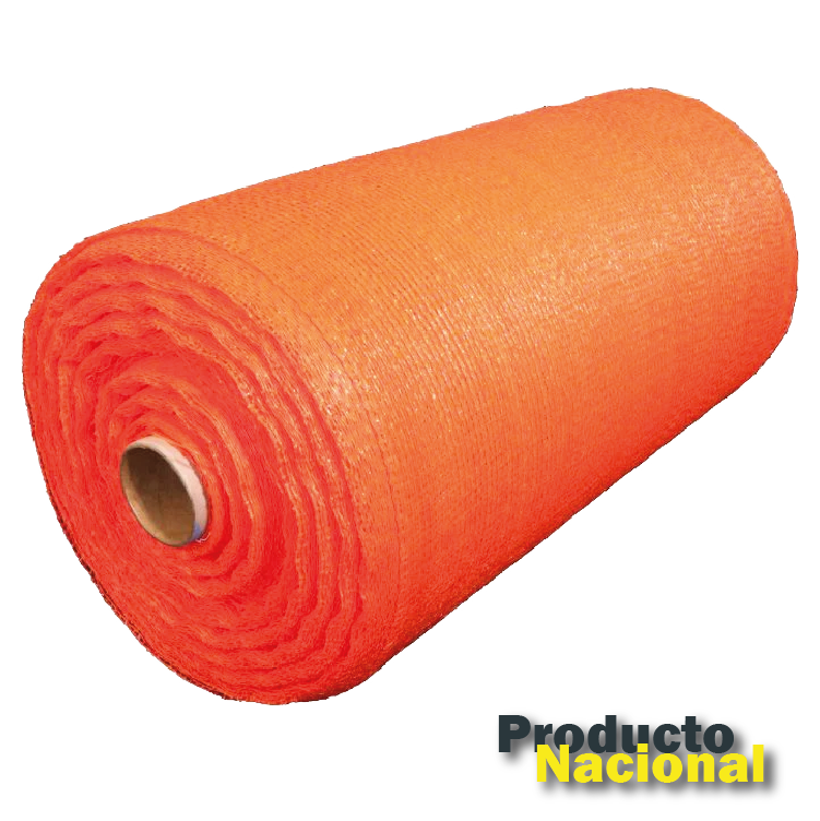 MALLA LENO NARANJA (ROLLO 1.40 X 100 Y 250M)