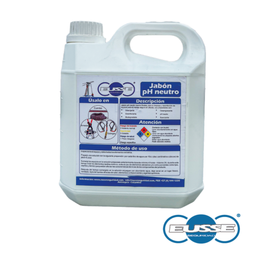 JABÓN LÍQUIDO PARA EQUIPOS DE ALTURAS EUSSE