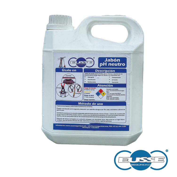JABÓN LÍQUIDO PARA EQUIPOS DE ALTURAS EUSSE