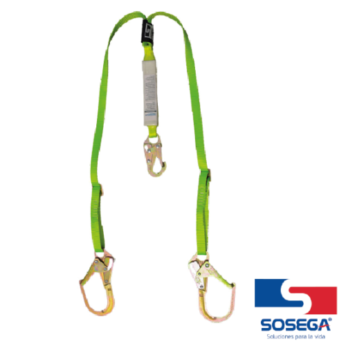 ESLINGA EN Y CON AMORTIGUADOR EN REATA REGULABLE SOSEGA REF. 167245