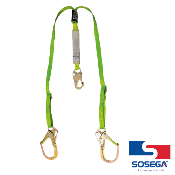 ESLINGA EN Y CON AMORTIGUADOR EN REATA REGULABLE SOSEGA REF. 167245