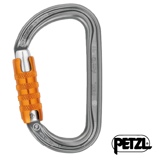 MOSQUETÓN EN ALUMINIO AMD TRIACT LOCK 27KN PETZL