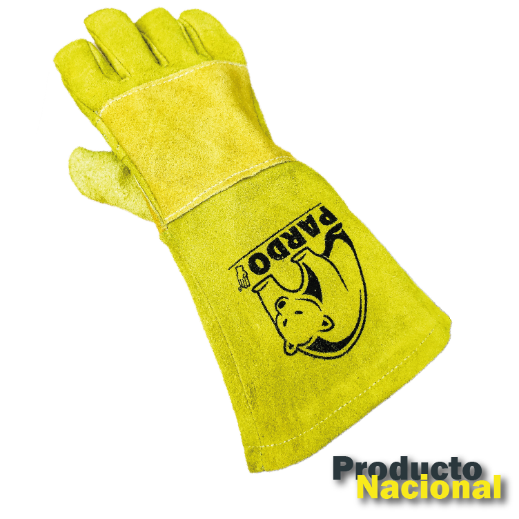 GUANTE SOLDADOR PARDO