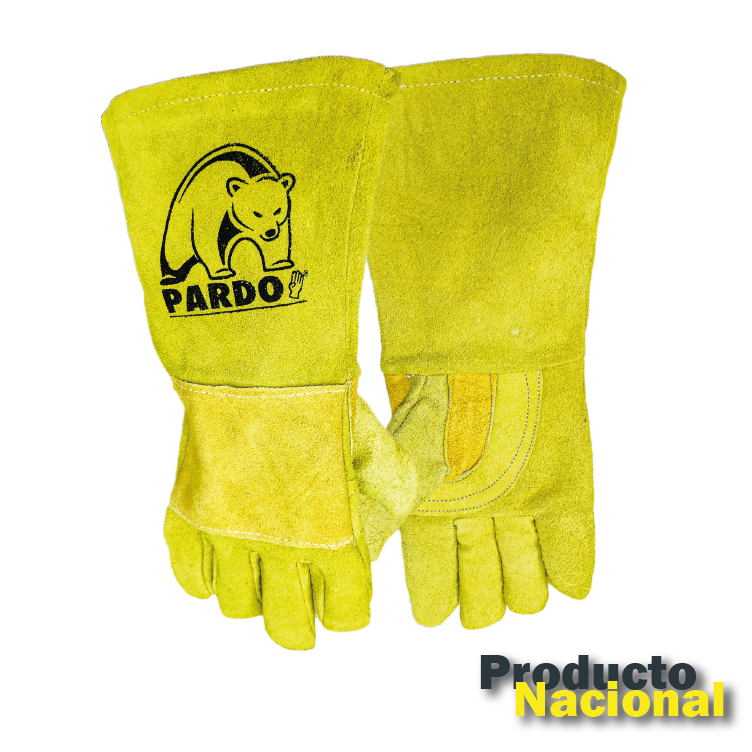 GUANTE SOLDADOR PARDO