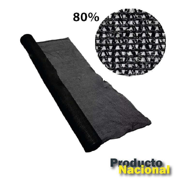 POLISOMBRA NEGRA AL 80% (ROLLO 4 X 100 M)