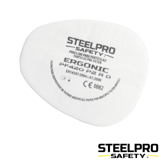 PREFILTRO ERGONIC PF420 P2 R PARTICULAS PAR STEELPRO
