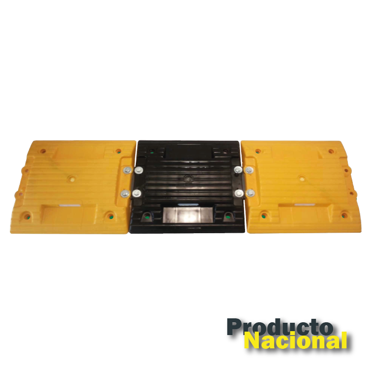 RESALTO PLÁSTICO CON PERNOS