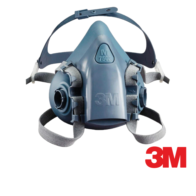 RESPIRADOR SERIE 7500 MEDIA CARA 3M