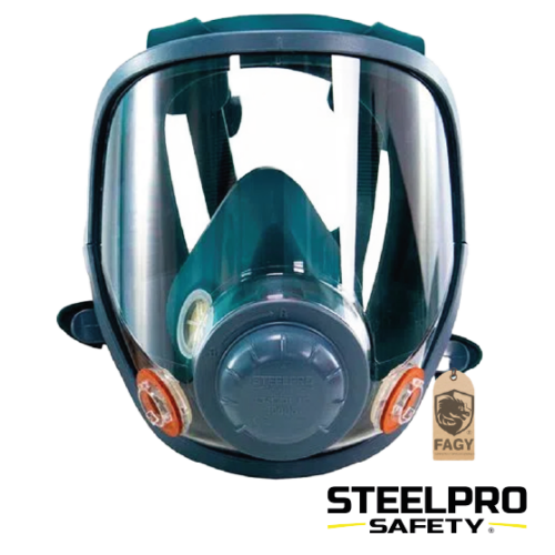 RESPIRADOR FULL FACE ERGONIC 1000S TALLA M STEELPRO